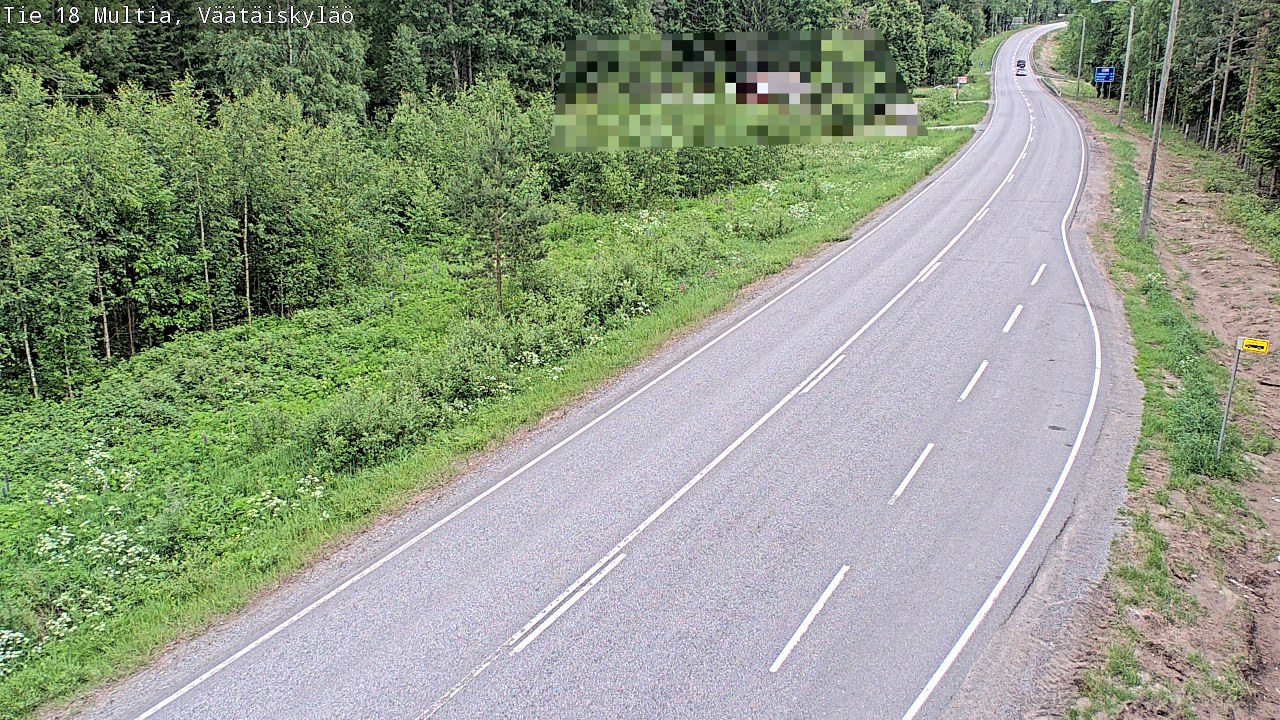Kelikamerat Kuva Tie 18 Multia, Väätäiskylä, Multia, Keski-Suomi