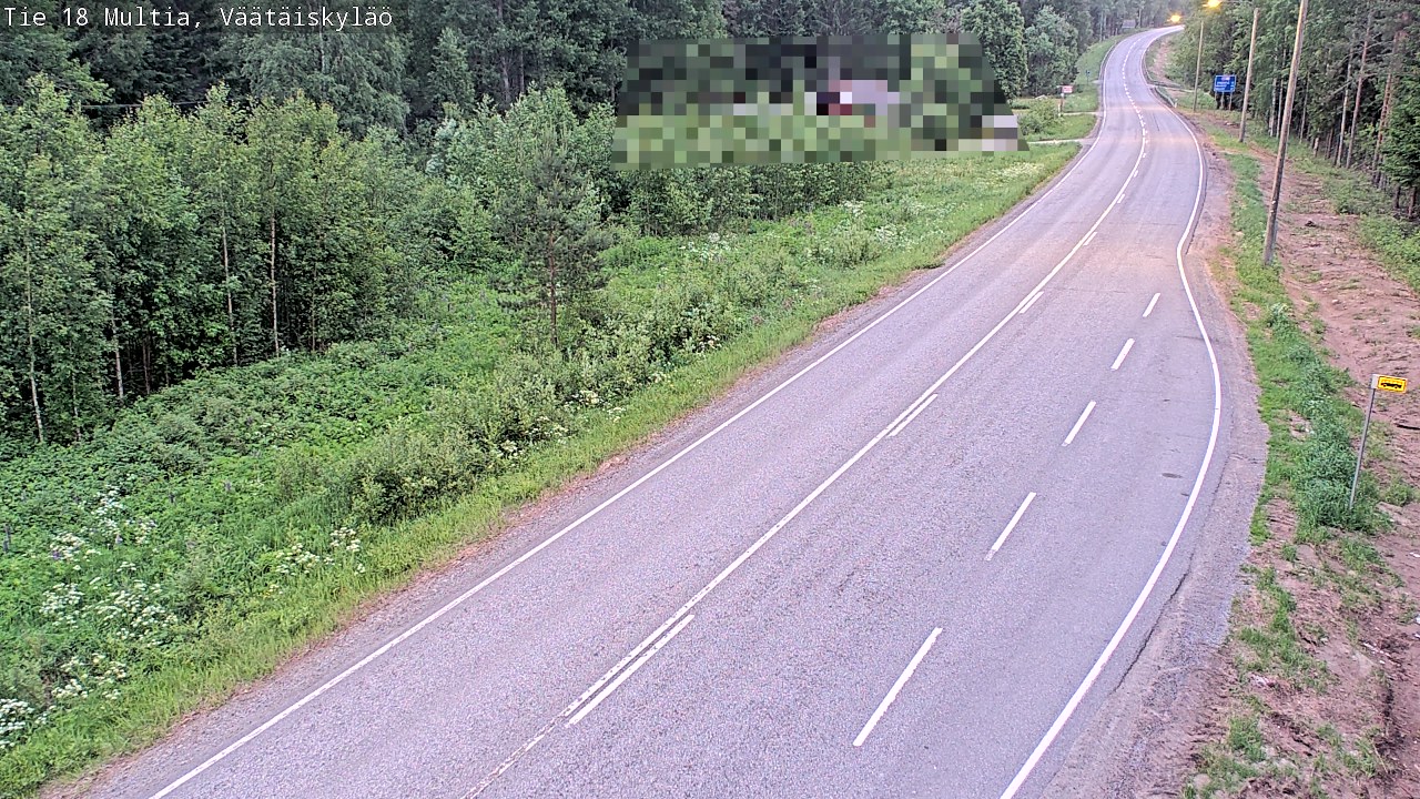 Kelikamerat Kuva Tie 18 Multia, Väätäiskylä, Multia, Keski-Suomi