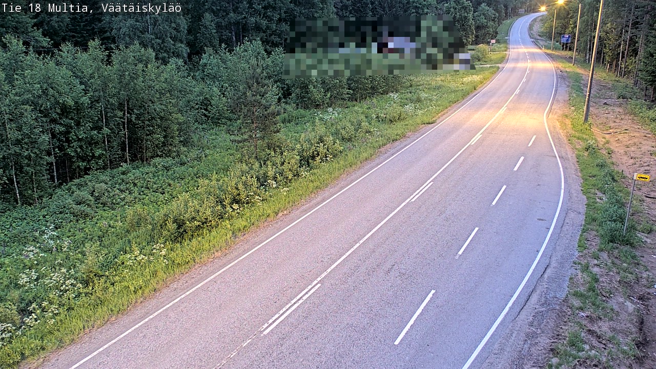 Kelikamerat Kuva Tie 18 Multia, Väätäiskylä, Multia, Keski-Suomi