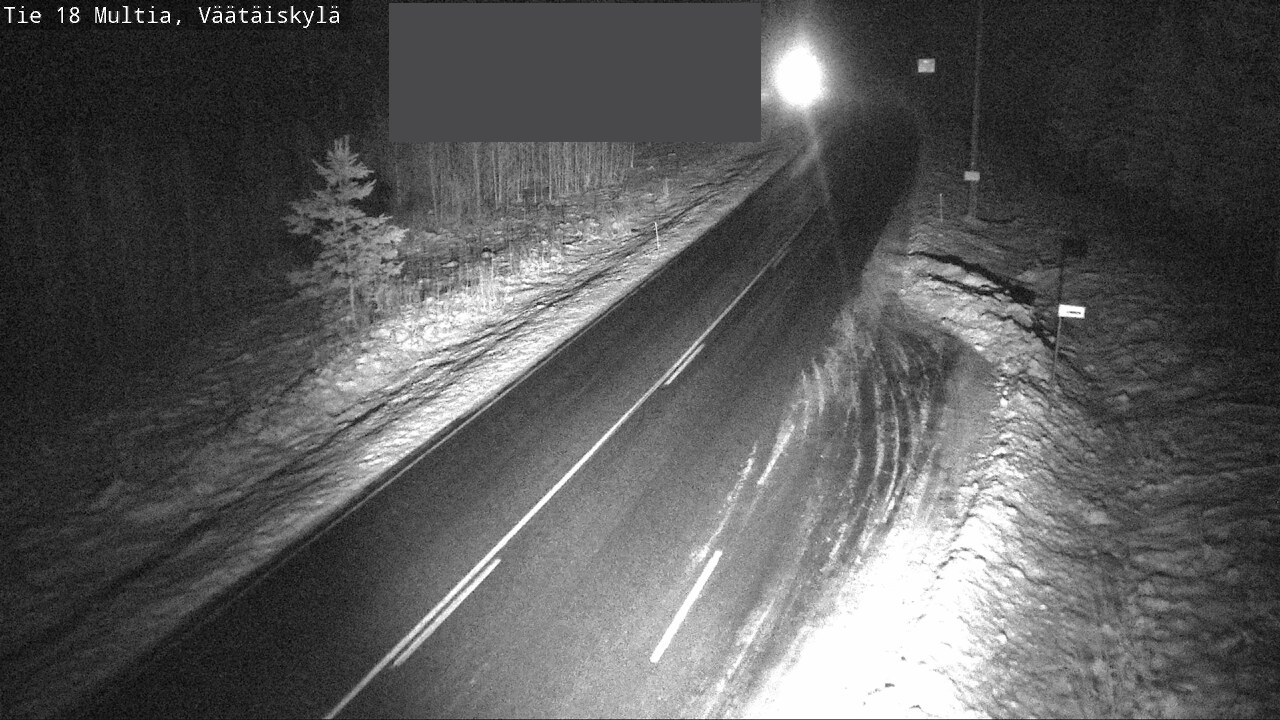 Weather Camera Image Väg 18 Multia, Väätäiskylä, Multia, Keski-Suomi