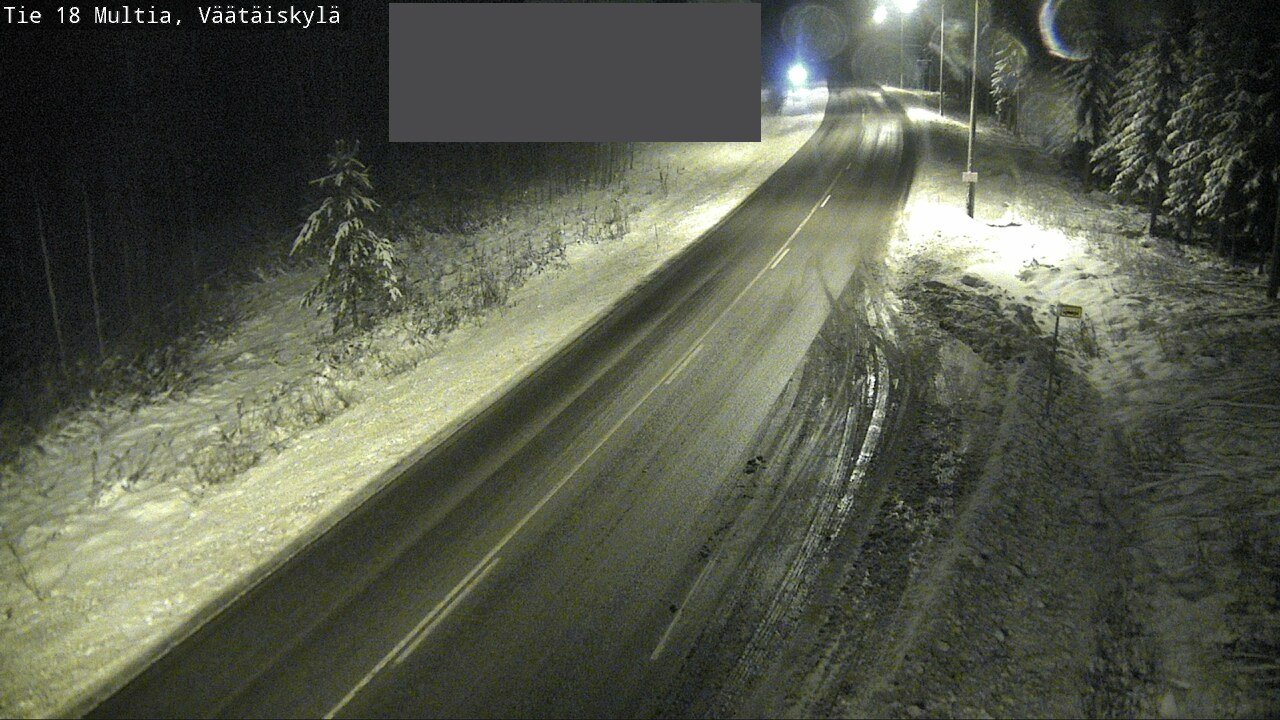 Weather Camera Image Väg 18 Multia, Väätäiskylä, Multia, Keski-Suomi