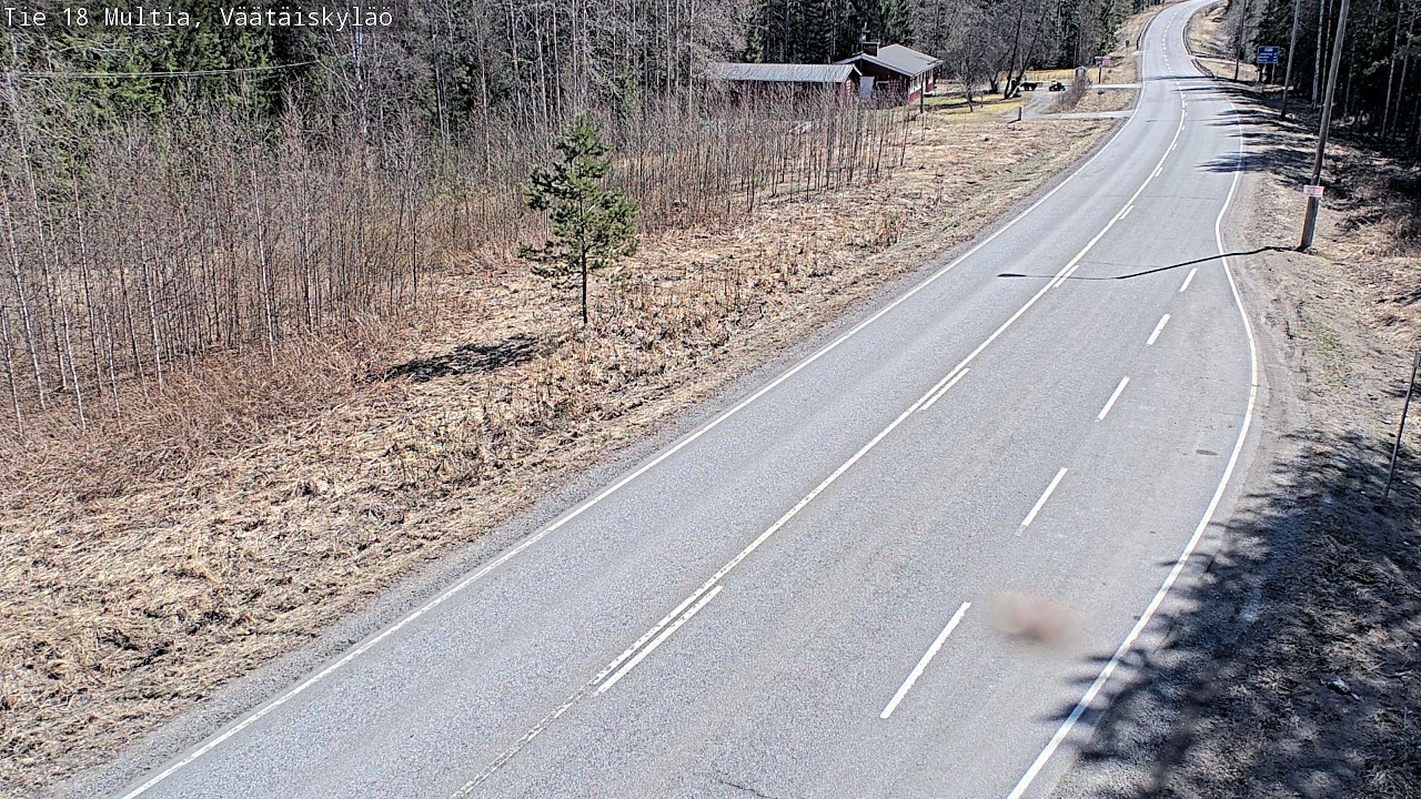 Weather Camera Image Väg 18 Multia, Väätäiskylä, Multia, Keski-Suomi