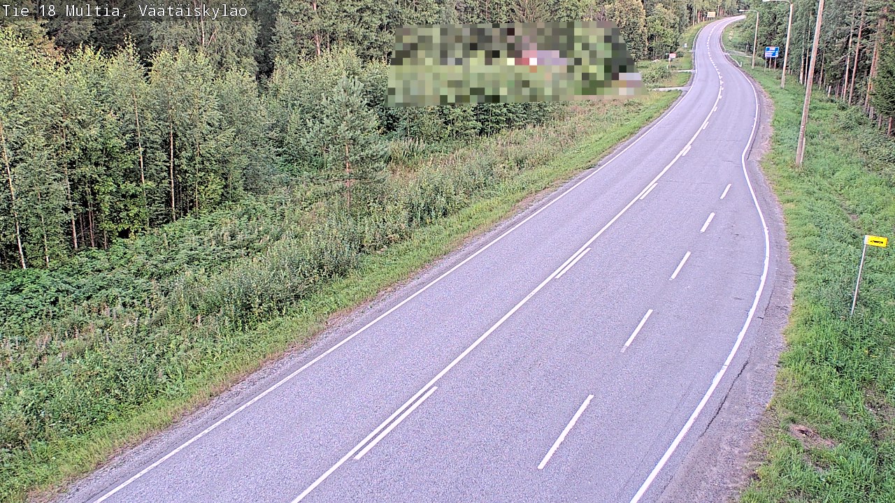 Kelikamerat Kuva Tie 18 Multia, Väätäiskylä, Multia, Keski-Suomi