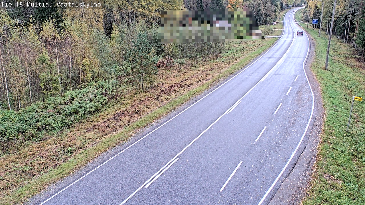 Kelikamerat Kuva Tie 18 Multia, Väätäiskylä, Multia, Keski-Suomi