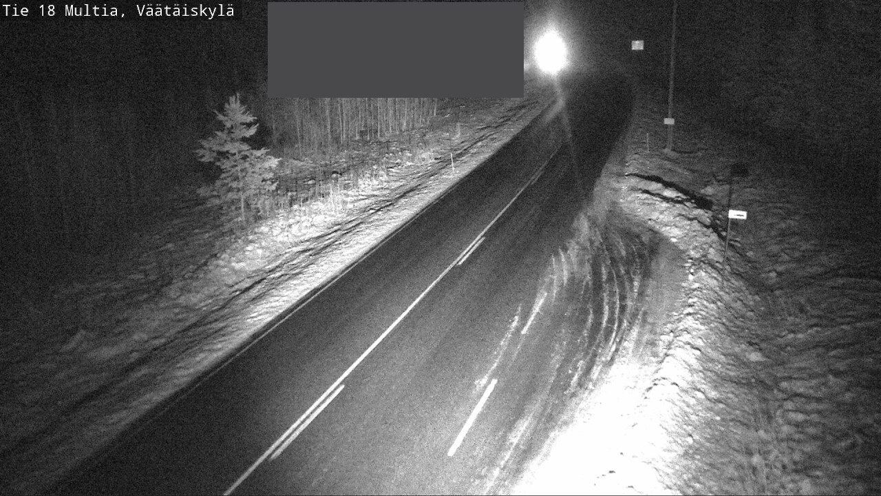 Weather Camera Image Väg 18 Multia, Väätäiskylä, Multia, Keski-Suomi