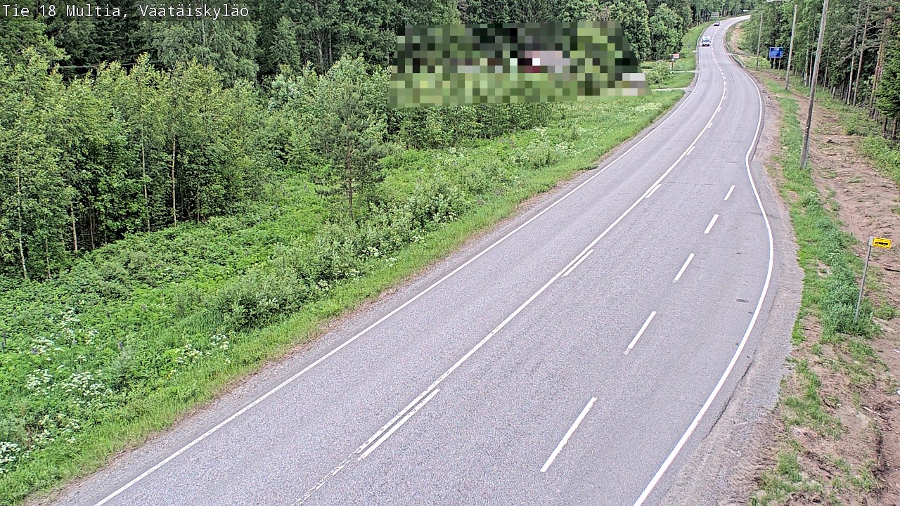 Kelikamerat Kuva Tie 18 Multia, Väätäiskylä, Multia, Keski-Suomi
