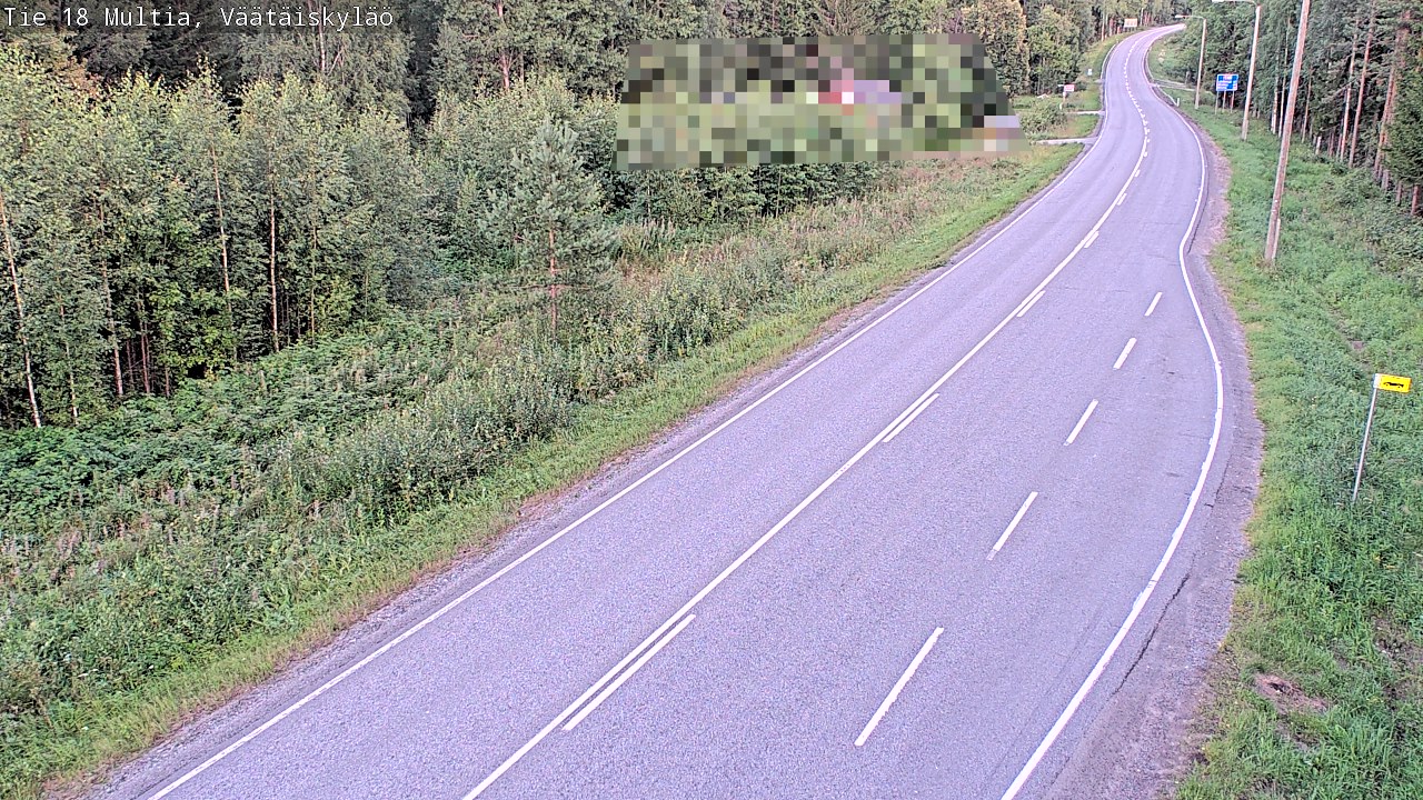 Kelikamerat Kuva Tie 18 Multia, Väätäiskylä, Multia, Keski-Suomi