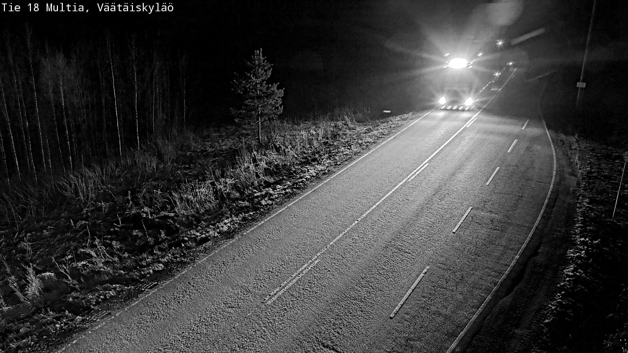 Weather Camera Image Väg 18 Multia, Väätäiskylä, Multia, Keski-Suomi
