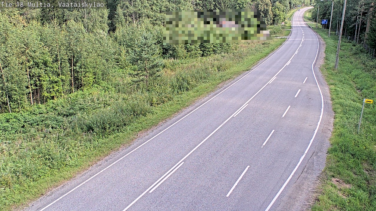 Kelikamerat Kuva Tie 18 Multia, Väätäiskylä, Multia, Keski-Suomi