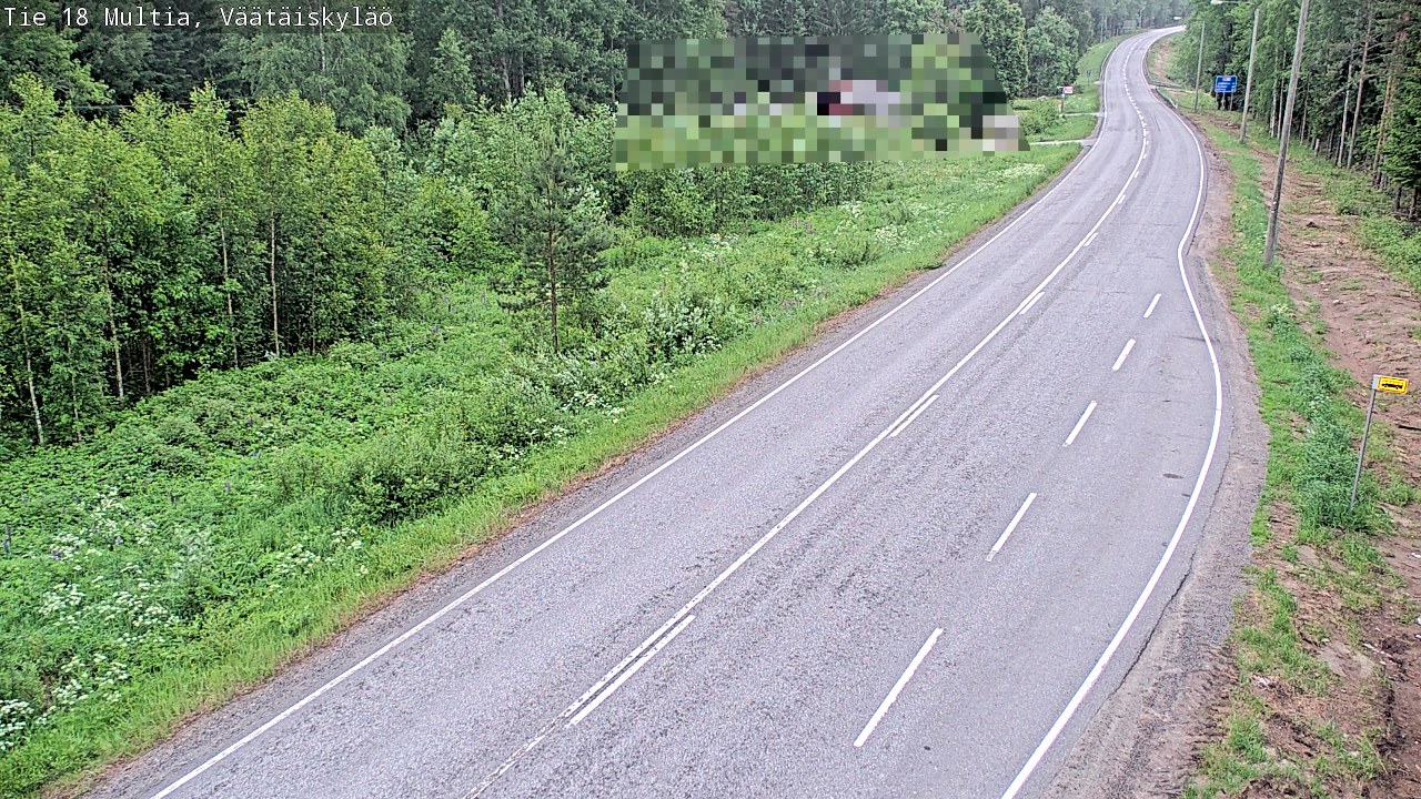 Kelikamerat Kuva Tie 18 Multia, Väätäiskylä, Multia, Keski-Suomi