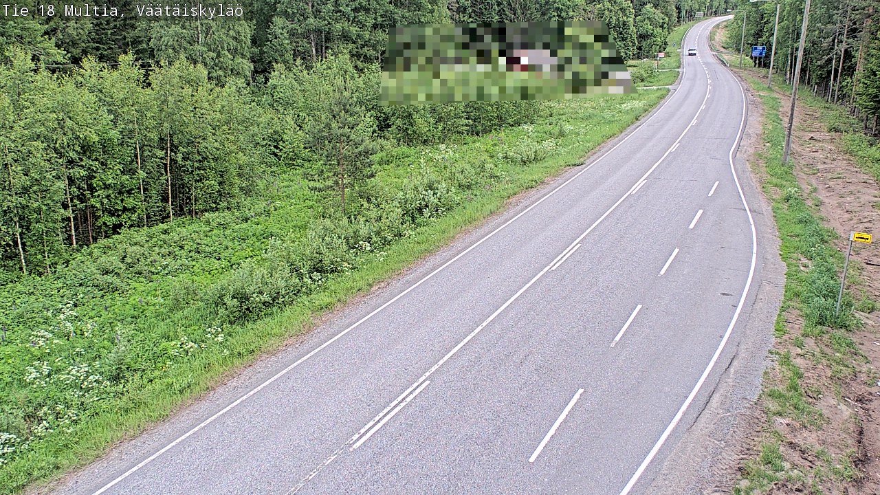 Kelikamerat Kuva Tie 18 Multia, Väätäiskylä, Multia, Keski-Suomi