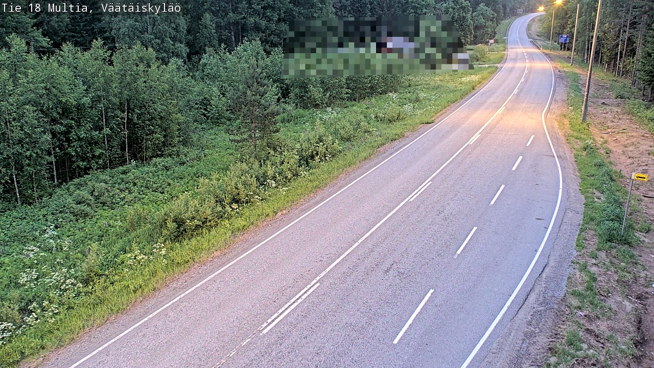 Kelikamerat Kuva Tie 18 Multia, Väätäiskylä, Multia, Keski-Suomi