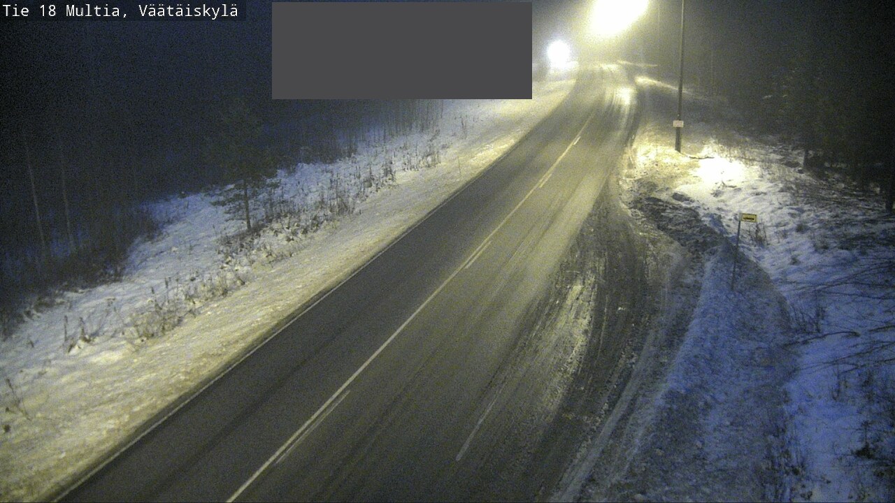 Weather Camera Image Väg 18 Multia, Väätäiskylä, Multia, Keski-Suomi