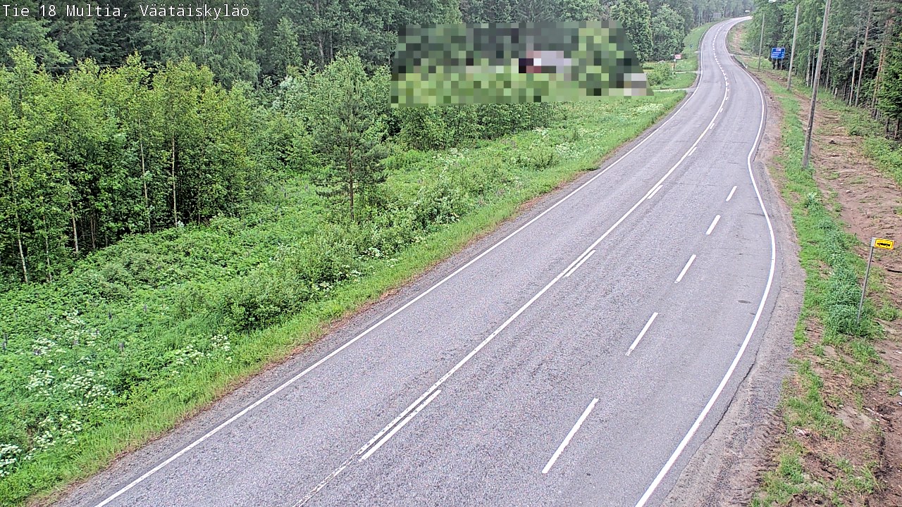 Kelikamerat Kuva Tie 18 Multia, Väätäiskylä, Multia, Keski-Suomi