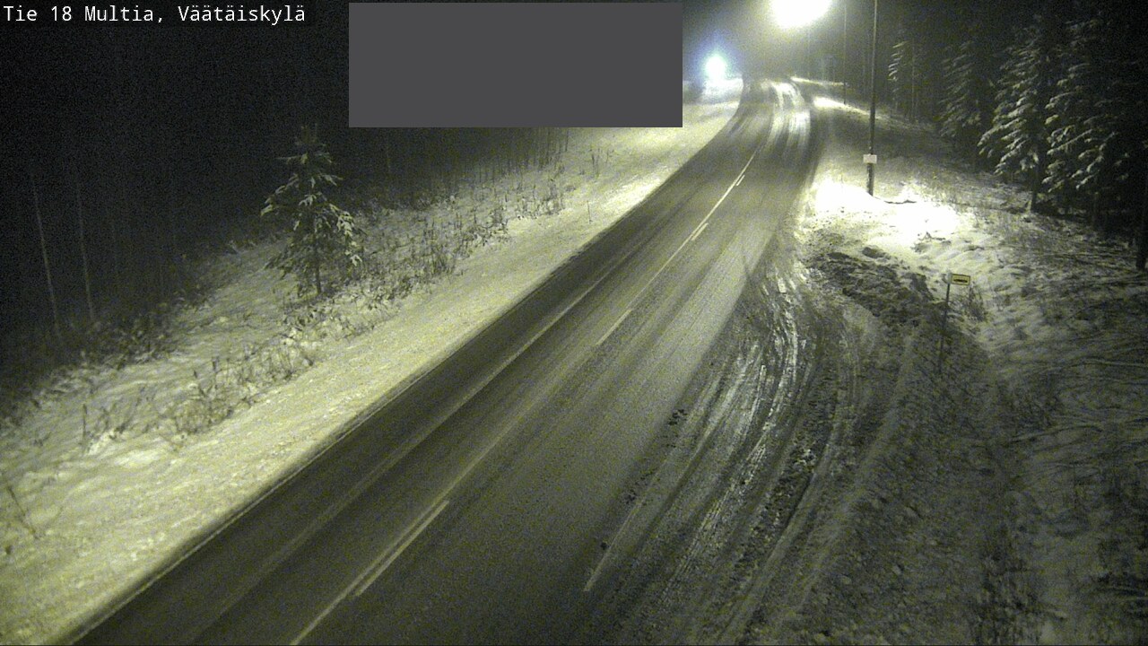 Weather Camera Image Väg 18 Multia, Väätäiskylä, Multia, Keski-Suomi