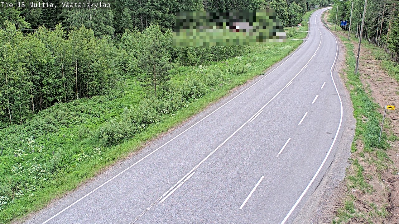 Kelikamerat Kuva Tie 18 Multia, Väätäiskylä, Multia, Keski-Suomi