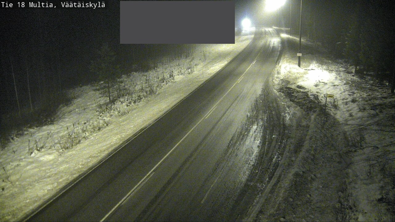 Weather Camera Image Väg 18 Multia, Väätäiskylä, Multia, Keski-Suomi