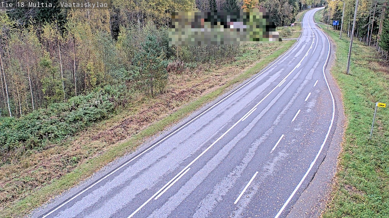 Kelikamerat Kuva Tie 18 Multia, Väätäiskylä, Multia, Keski-Suomi