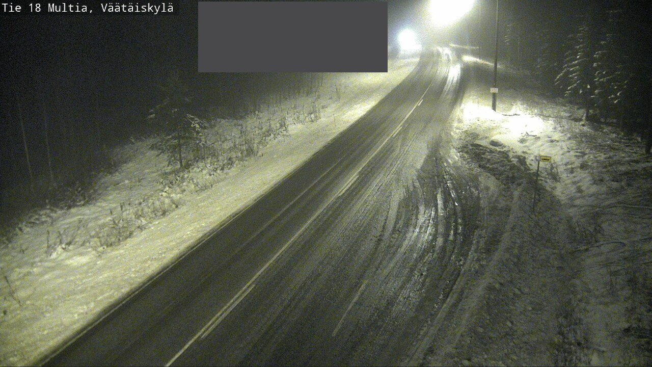 Weather Camera Image Väg 18 Multia, Väätäiskylä, Multia, Keski-Suomi