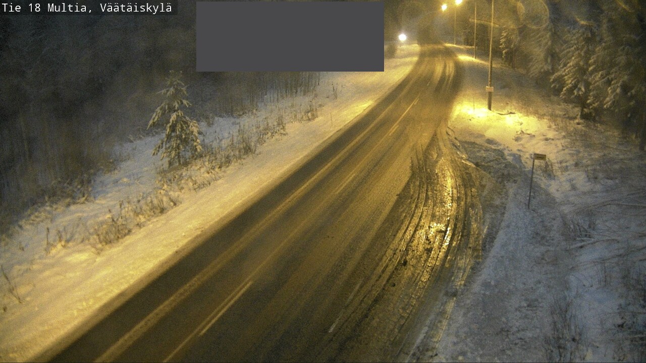 Weather Camera Image Väg 18 Multia, Väätäiskylä, Multia, Keski-Suomi