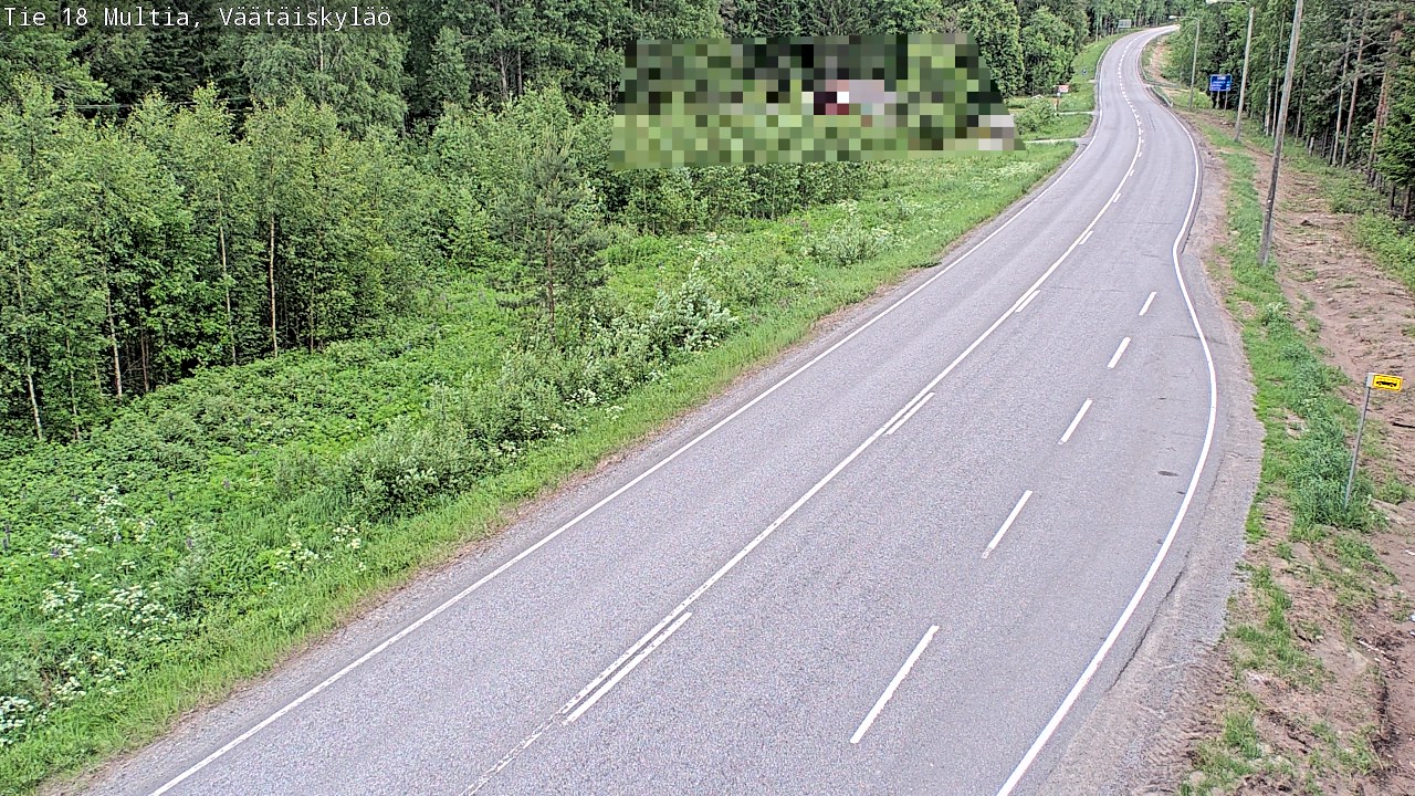 Kelikamerat Kuva Tie 18 Multia, Väätäiskylä, Multia, Keski-Suomi