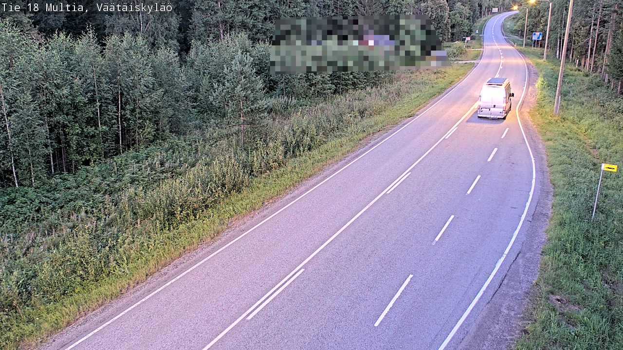 Kelikamerat Kuva Tie 18 Multia, Väätäiskylä, Multia, Keski-Suomi