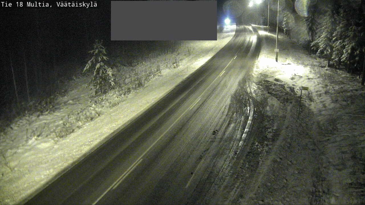 Weather Camera Image Väg 18 Multia, Väätäiskylä, Multia, Keski-Suomi