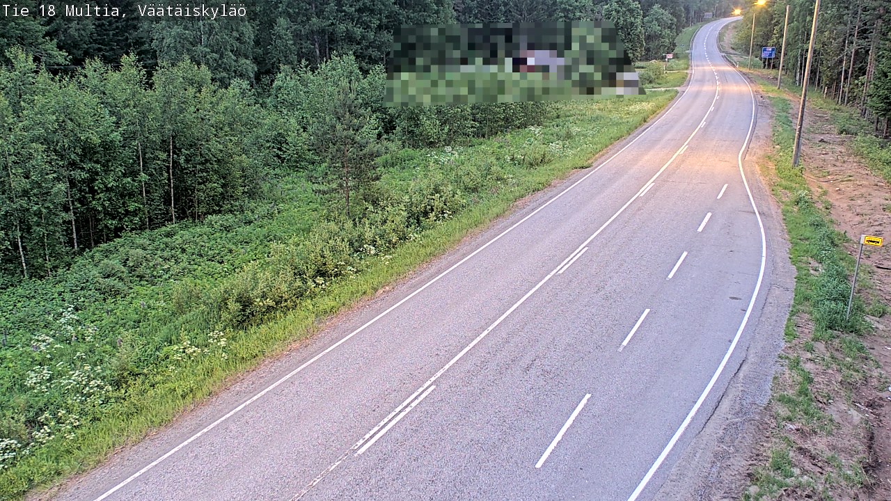 Kelikamerat Kuva Tie 18 Multia, Väätäiskylä, Multia, Keski-Suomi