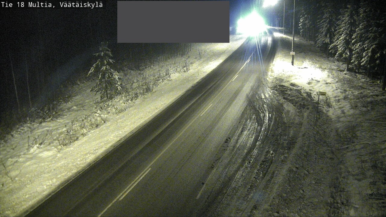 Weather Camera Image Väg 18 Multia, Väätäiskylä, Multia, Keski-Suomi