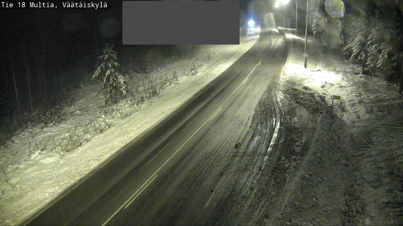 Weather Camera Image Väg 18 Multia, Väätäiskylä, Multia, Keski-Suomi