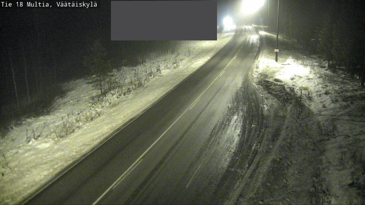 Weather Camera Image Väg 18 Multia, Väätäiskylä, Multia, Keski-Suomi