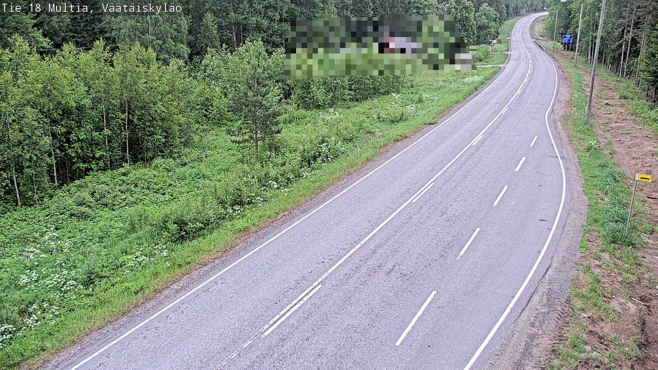 Kelikamerat Kuva Tie 18 Multia, Väätäiskylä, Multia, Keski-Suomi