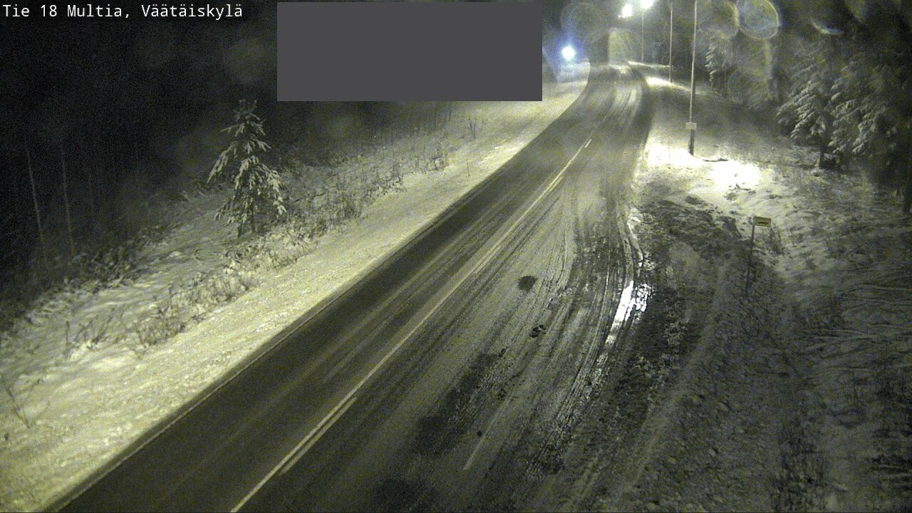Weather Camera Image Väg 18 Multia, Väätäiskylä, Multia, Keski-Suomi