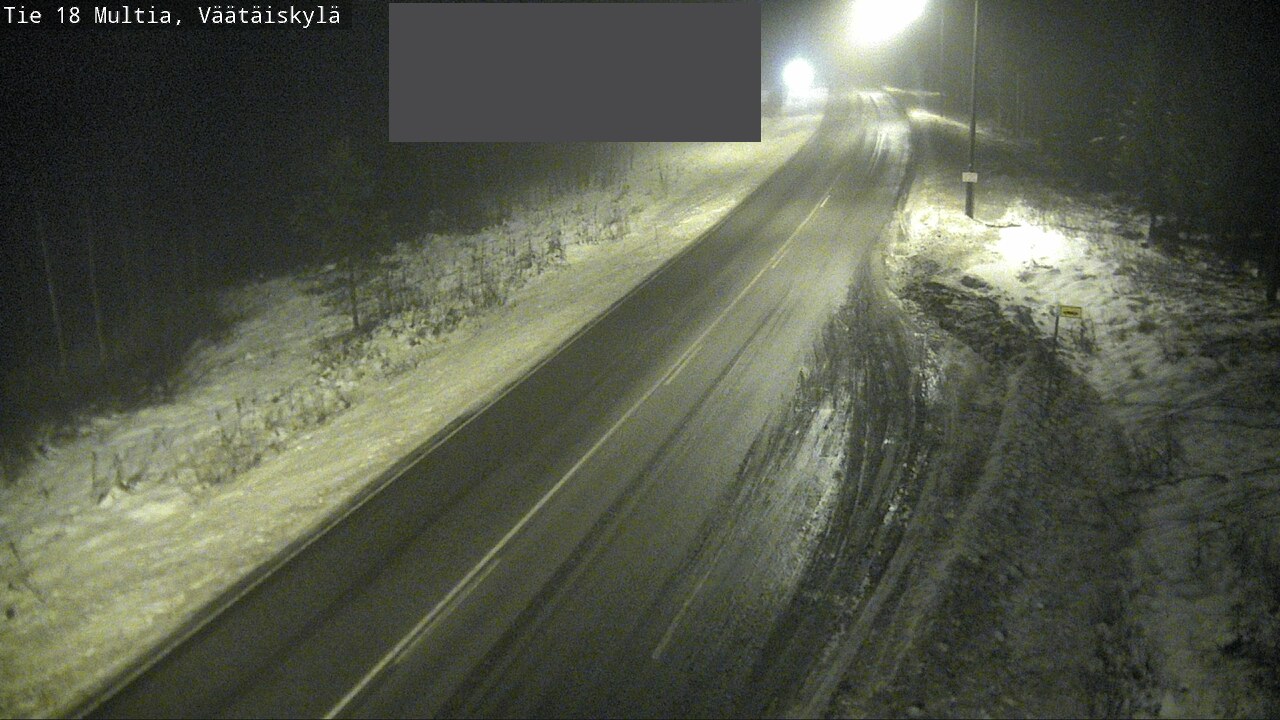 Weather Camera Image Väg 18 Multia, Väätäiskylä, Multia, Keski-Suomi