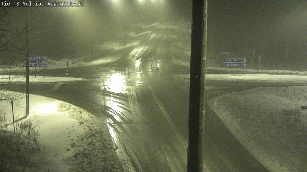 Weather Camera Image Väg 18 Multia, Väätäiskylä, Multia, Keski-Suomi