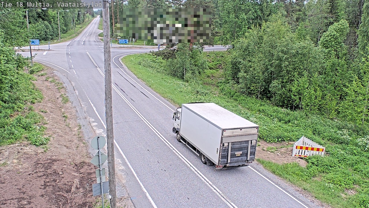 Kelikamerat Kuva Tie 18 Multia, Väätäiskylä, Multia, Keski-Suomi