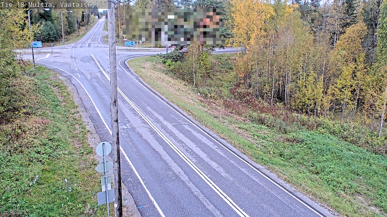 Kelikamerat Kuva Tie 18 Multia, Väätäiskylä, Multia, Keski-Suomi