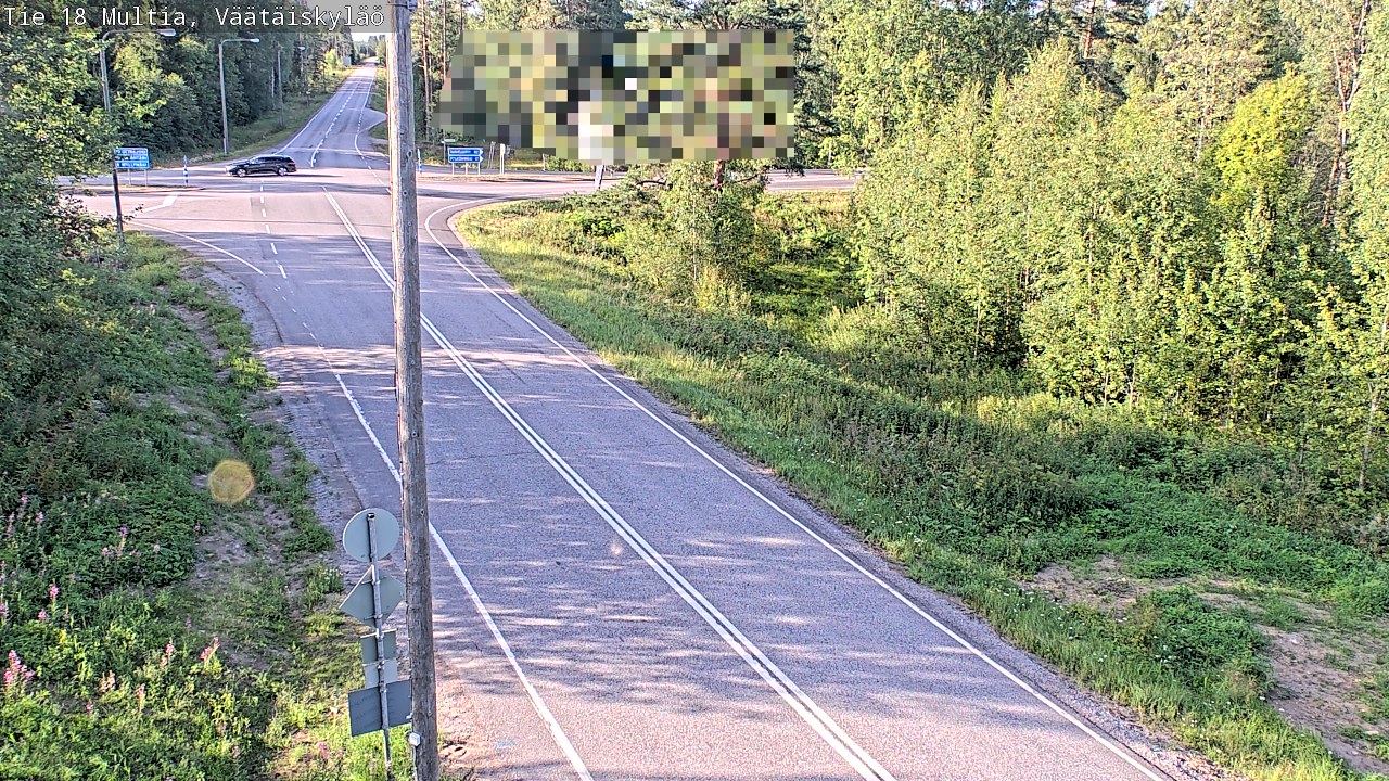 Kelikamerat Kuva Tie 18 Multia, Väätäiskylä, Multia, Keski-Suomi