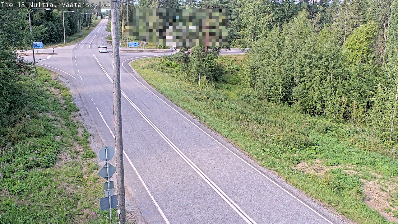 Kelikamerat Kuva Tie 18 Multia, Väätäiskylä, Multia, Keski-Suomi