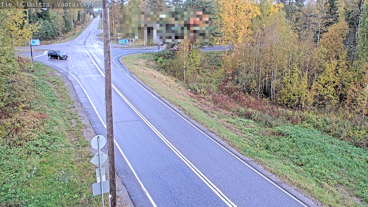 Kelikamerat Kuva Tie 18 Multia, Väätäiskylä, Multia, Keski-Suomi