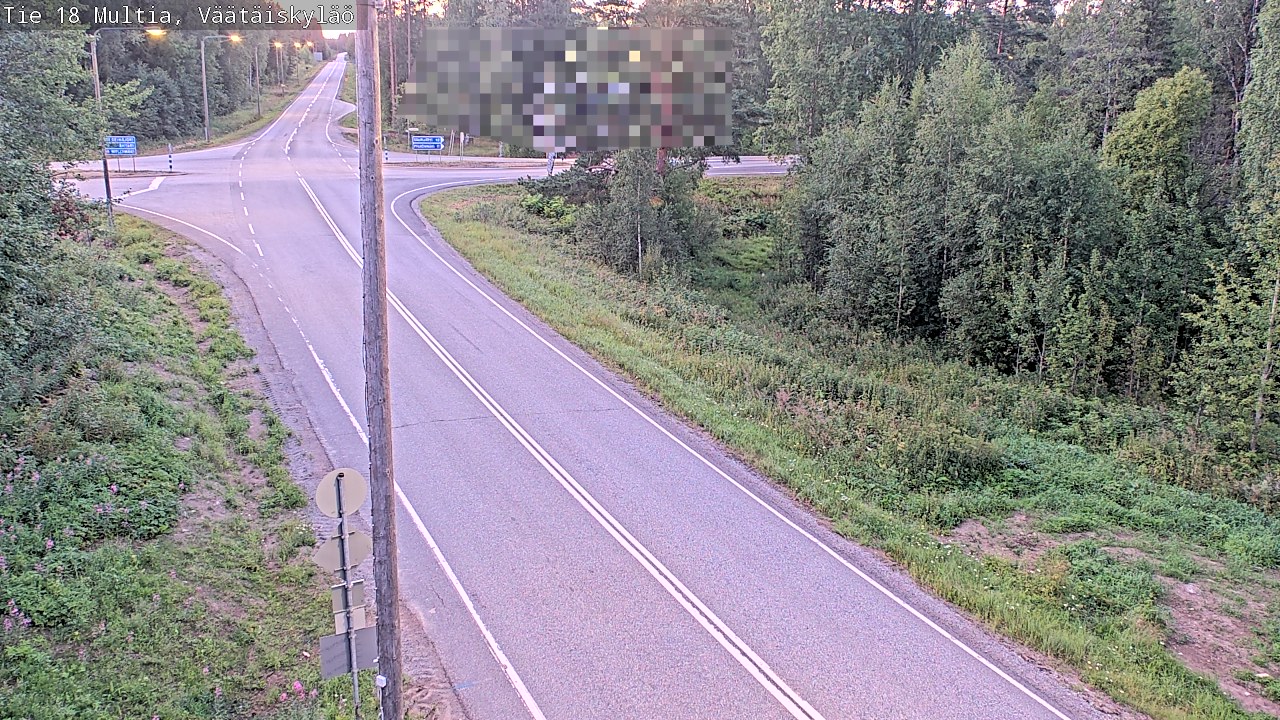 Kelikamerat Kuva Tie 18 Multia, Väätäiskylä, Multia, Keski-Suomi