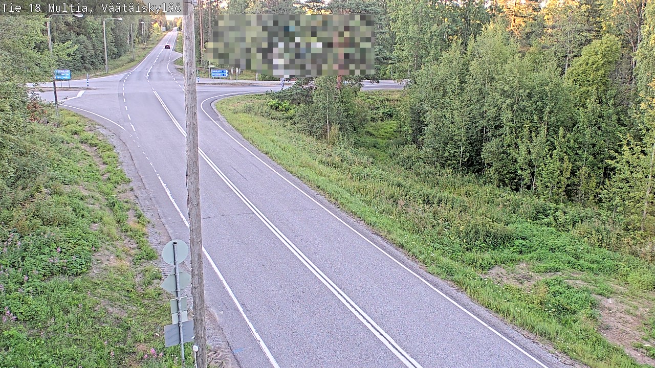 Kelikamerat Kuva Tie 18 Multia, Väätäiskylä, Multia, Keski-Suomi
