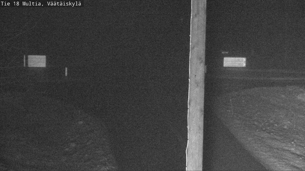 Weather Camera Image Väg 18 Multia, Väätäiskylä, Multia, Keski-Suomi