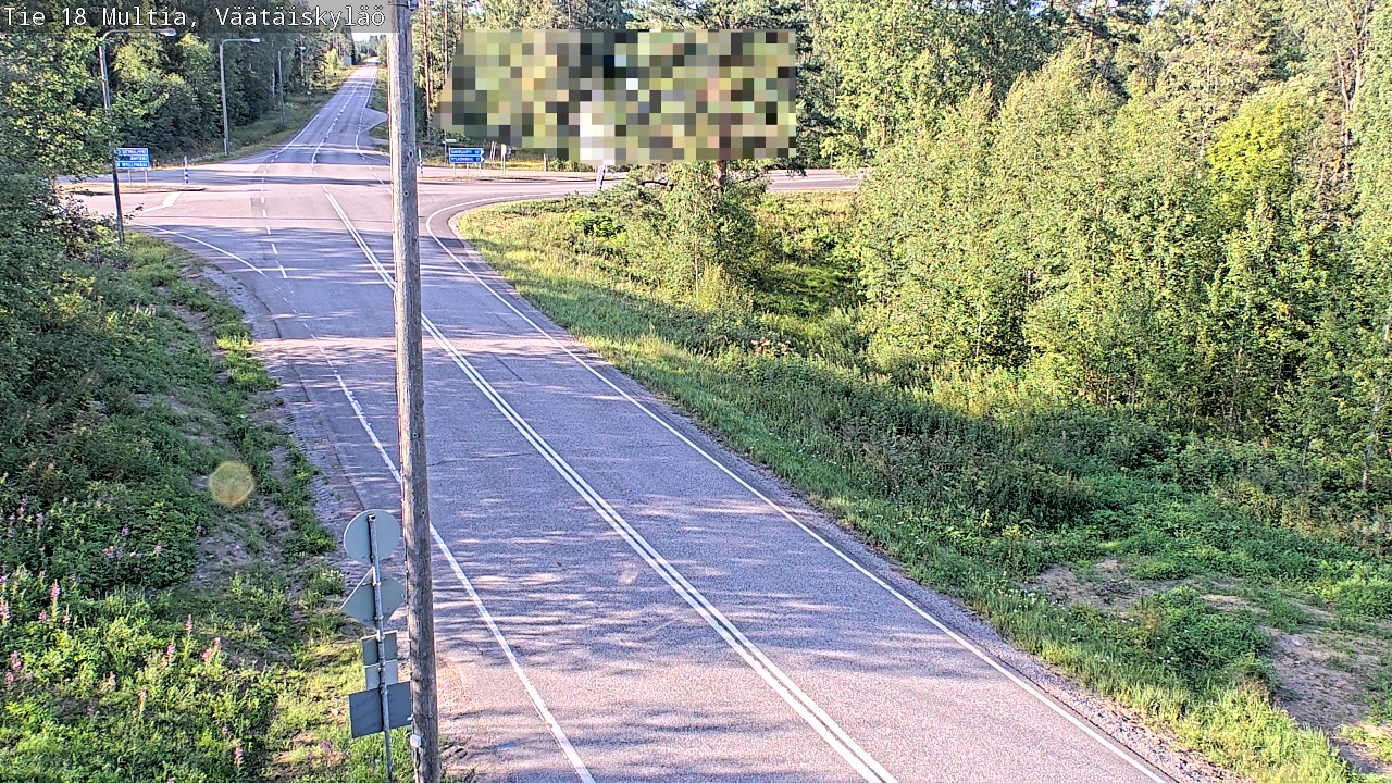 Kelikamerat Kuva Tie 18 Multia, Väätäiskylä, Multia, Keski-Suomi