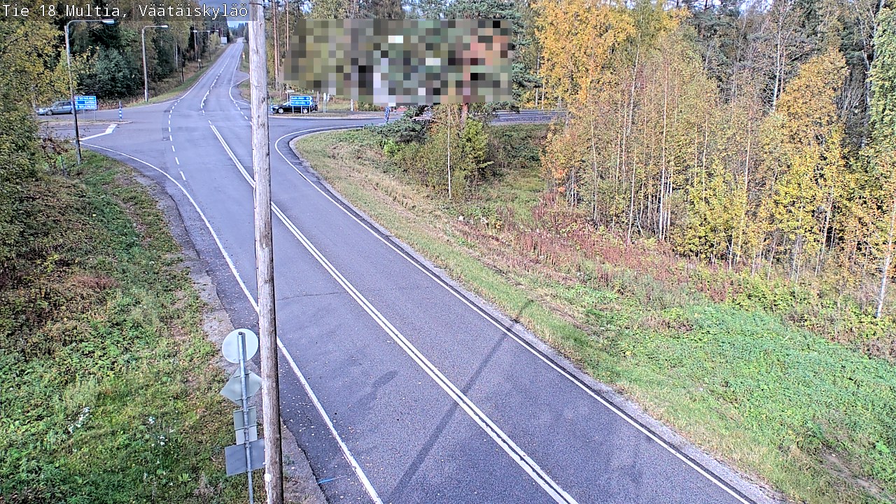Kelikamerat Kuva Tie 18 Multia, Väätäiskylä, Multia, Keski-Suomi