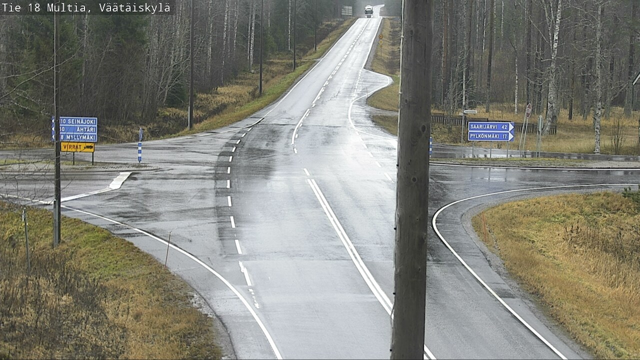 Weather Camera Image Road 18 Multia, Väätäiskylä, Multia, Keski-Suomi