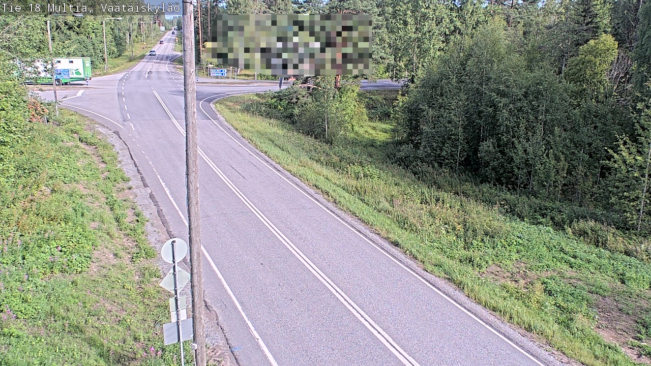 Kelikamerat Kuva Tie 18 Multia, Väätäiskylä, Multia, Keski-Suomi