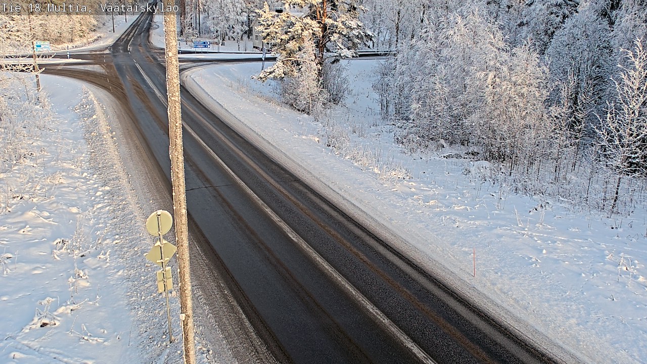 Weather Camera Image Road 18 Multia, Väätäiskylä, Multia, Keski-Suomi