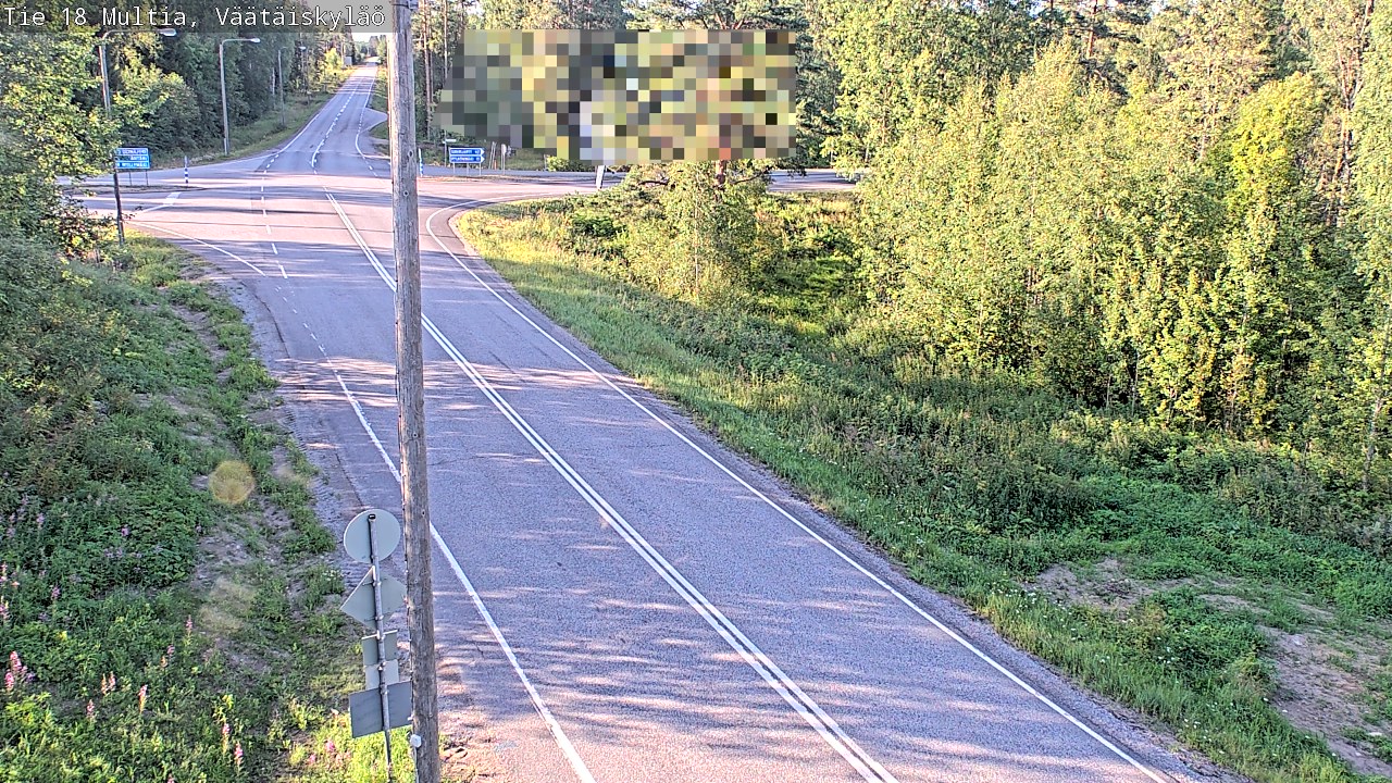 Kelikamerat Kuva Tie 18 Multia, Väätäiskylä, Multia, Keski-Suomi