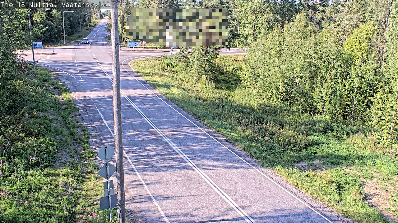 Kelikamerat Kuva Tie 18 Multia, Väätäiskylä, Multia, Keski-Suomi